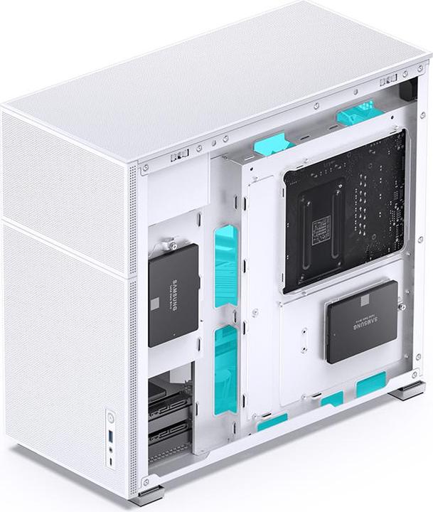Produktbild Jonsbo D41 MESH White (mATX, DTX, Mini-ITX, ATX)
