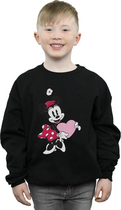Immagine prodotto Disney Minnie Mouse Love Heart Felpa Ragazzi (140, 146)
