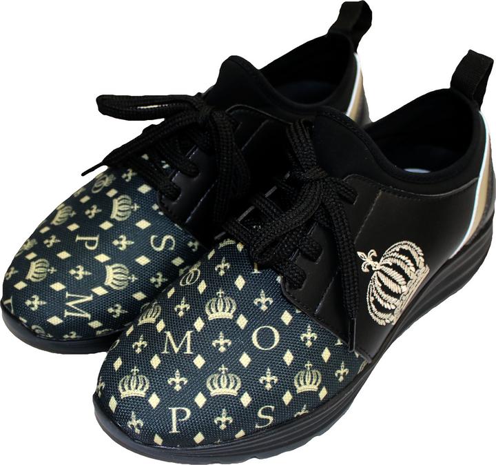 Produktbild Pompöös Unisex Schuh - "" Krone Unisex Schuh - "" Krone - Grösse 47 / Weite 10 (47)