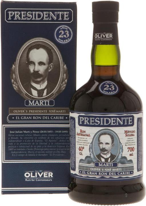 Actual product image Oliver & Oliver Presidente Marti 23 anos Solera 0.7 l (1 x 70 cl)