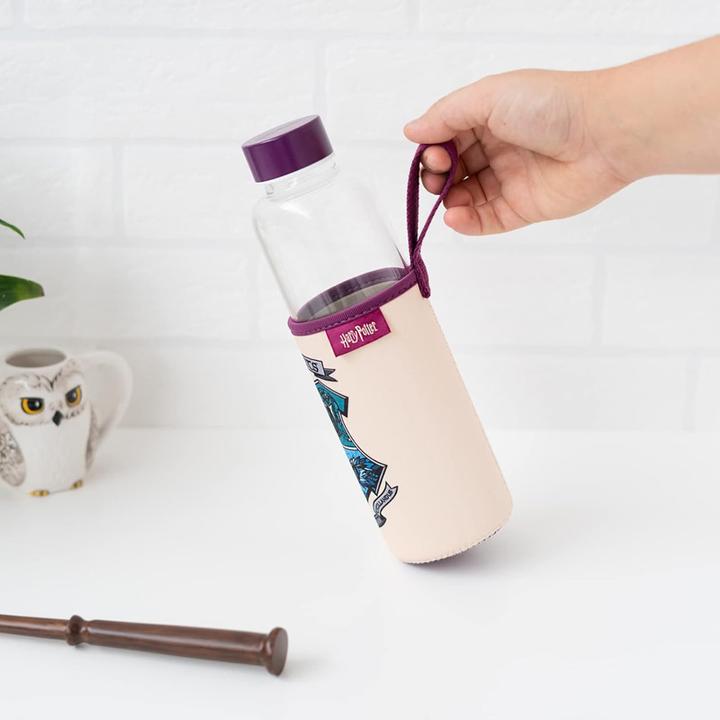 Actual product image - Glass water bottle 500 ml (Hogwarts) (0.50 l)