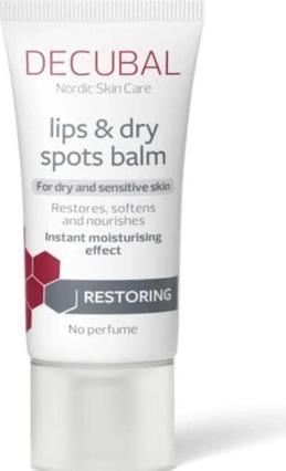 Actual product image Decubal Lips & Dry Spots Balm (30 ml)