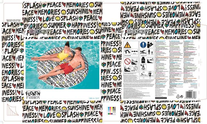 Actual product image Bestway Bathing island