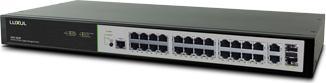 Image du produit Luxul XMS-2624P-E Network Switch Managed L3 Gigabit Ethernet (10/100/1000) Power over Ethernet (PoE) (24 Ports)
