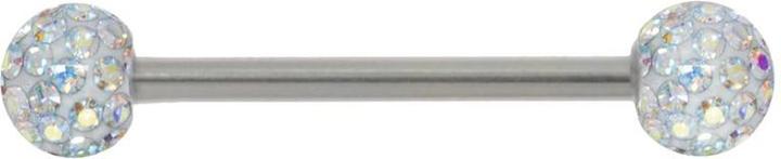 Actual product image Bijouteria Tongue piercing (Epoxy resin, Zirconia, Surgical steel 316L)