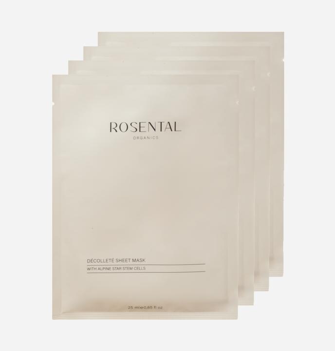 Image du produit Rosental Organics Slow-Aging - Masque à la feuille Décolléte (25 ml)