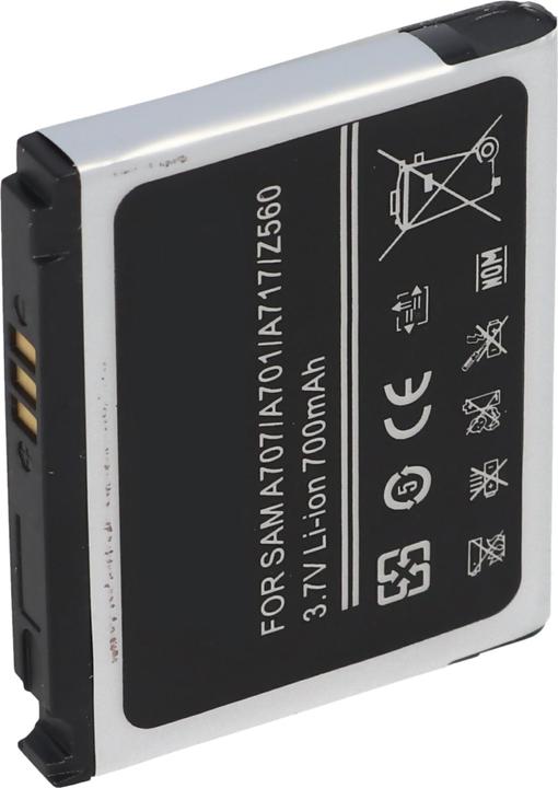 Actual product image AccuCell Battery Samsung SGH-Z560, AB553443CECSTD