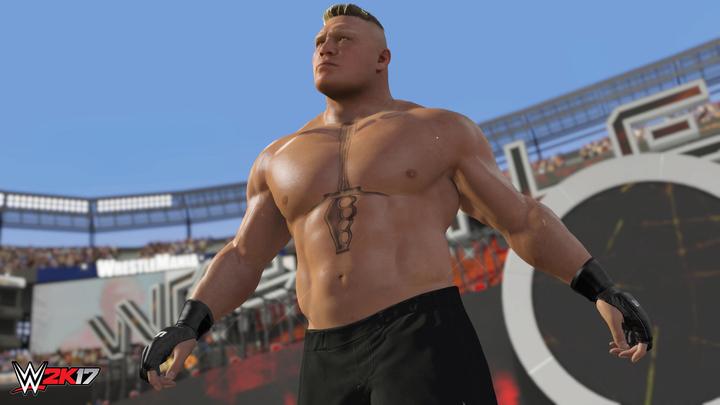 Actual product image 2K Games WWE 17 + Goldberg, Xbox One Basic+DLC (Xbox One S, Xbox One X)