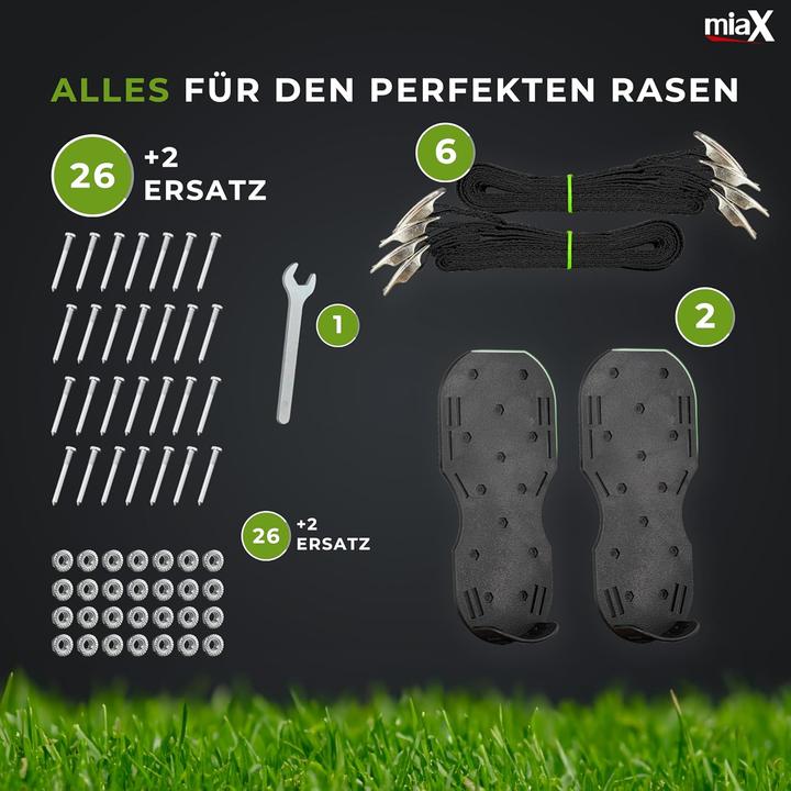 Image du produit miaX Chaussures d'aération pour gazon