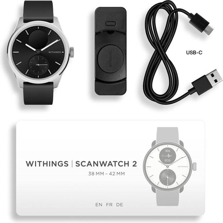 Actual product image Withings ScanWatch 2 (42 mm, WLAN only)