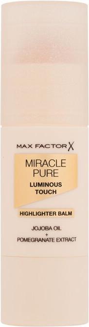 Max Factor Miracle Pure Luminous Touch Highlighter Balm (10 Soft Pearl, Highlighter, 6 g)