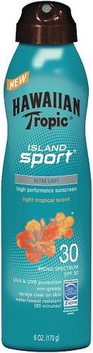 Produktbild Hawaiian Tropic Island Sport Ultra Light Spray (Sonnenspray, SPF 30, 170 ml)