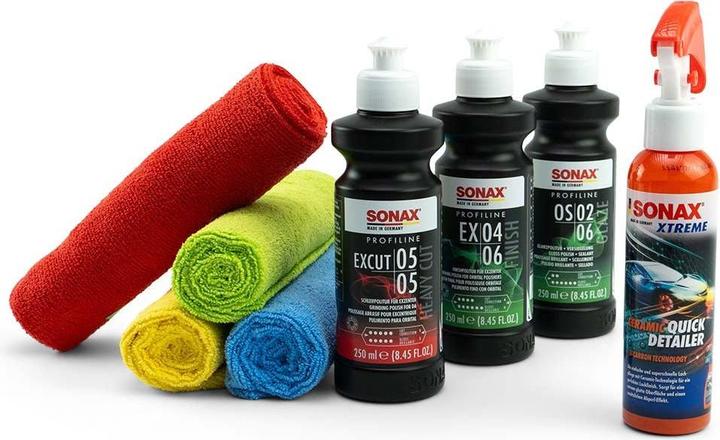 Produktbild Sonax Auto Politur Set (je 250ml) 8-teilig (750 ml)