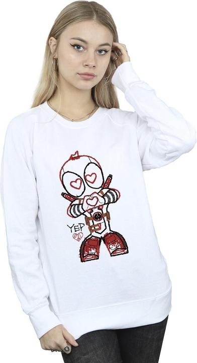 Produktbild Deadpool Love Beam Line Sweatshirt (XXL)