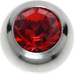 Produktbild Bijouteria 1.2mm Piercing-Kugel (Kristall, Edelstahl)