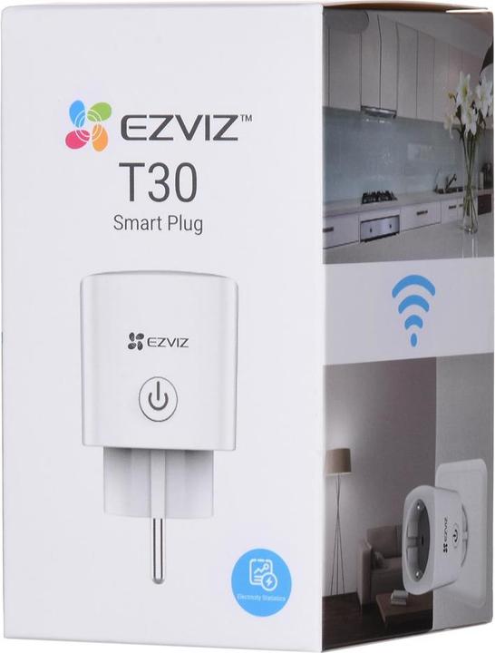 Actual product image EZVIZ T30-10B-EU smart plug White