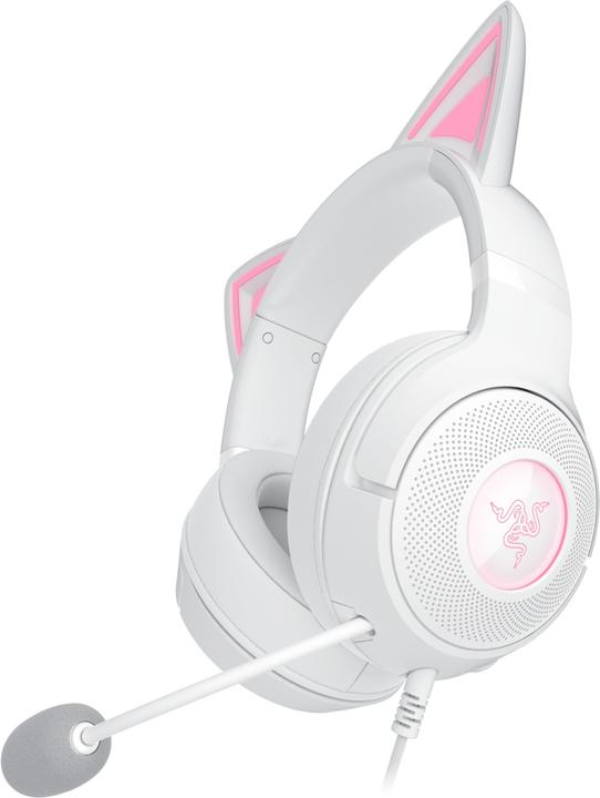 Produktbild Razer Kraken Kitty V2 - White (Kabelgebunden)