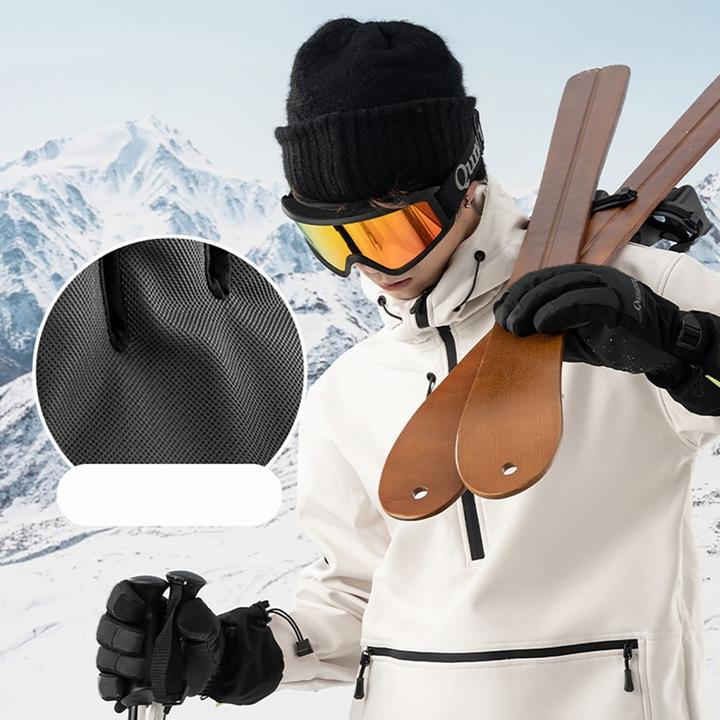 Productafbeelding Salomon The others Qunature Qunature Finger Style Ski Gloves Size L - Black (L)