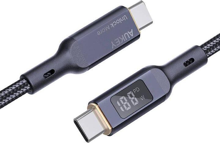 Actual product image Aukey USB-C – USB-C Display (1 m, USB 2.0)