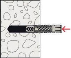 Image du produit Fischer Chevilles universelles UX 6 x 50 50 mm (100 pcs)
