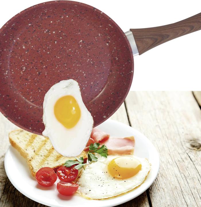 Image du produit Livington Copper & Stone Pan (28 cm, Ensemble de casseroles et de poêles de cuisson, Cuivre)