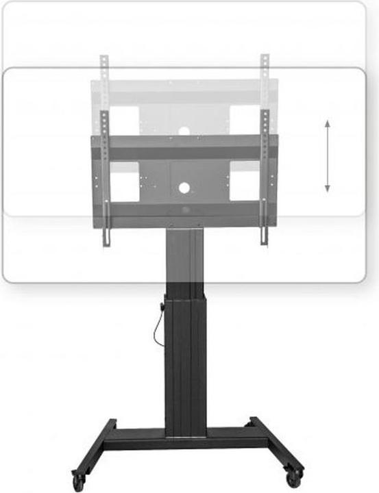 Immagine prodotto Hagor Mobile Lift Pro II Stand System Mobile per display 122-279cm altezza regolabile Travel Lift 500mm... (110", 160 kg)