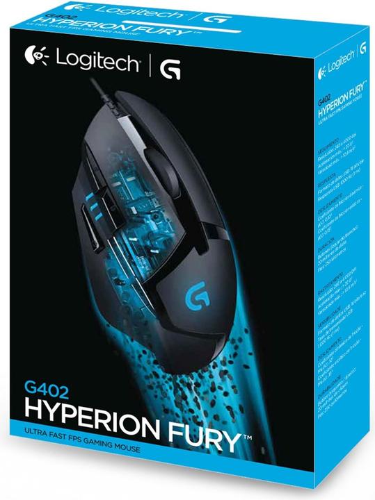 Productafbeelding Logitech G G402 Hyperion Fury (Bedraad)