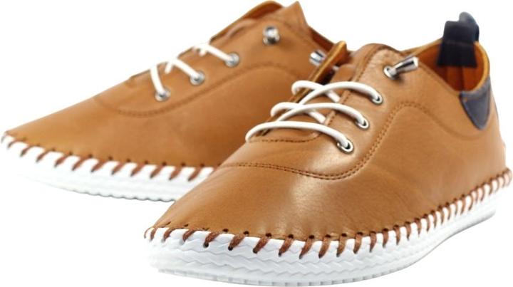 Produktbild Lunar Leinenschuhe St Ives Leder (38)