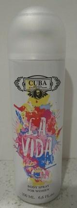 Image du produit Fragluxe CUBA ORIGINAL Cuba La Vida For Women Déodorant spray 200ml (Spray, 200 ml)