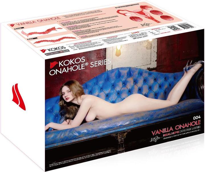 Productafbeelding Kokos 004 Vanilla Onahole Real Hips Double Layer