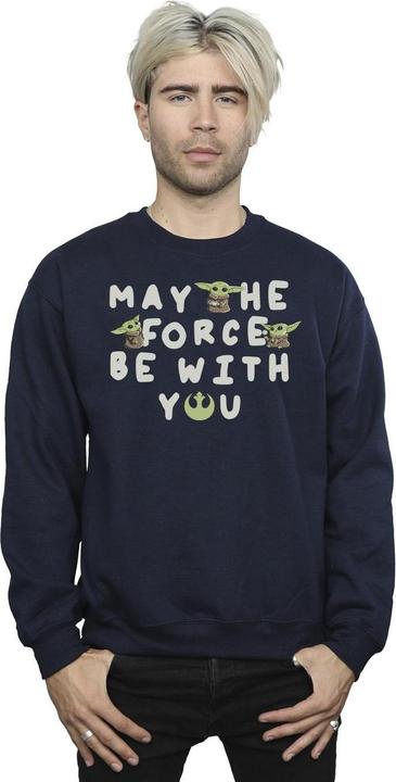 Produktbild Star Wars The Mandalorian Grogu May The Force Be With You Sweatshirt (L)
