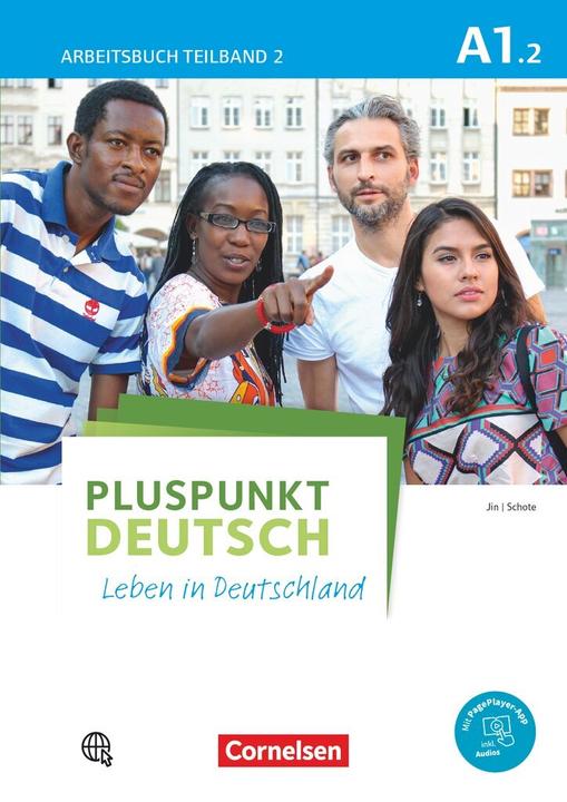 Immagine prodotto Pluspunkt Deutsch - Leben in Deutschland A1.2. Arbeitsbuch mit Audio-CD (Tedesco, Jin friterica, Gioacchino baccello, 2015)
