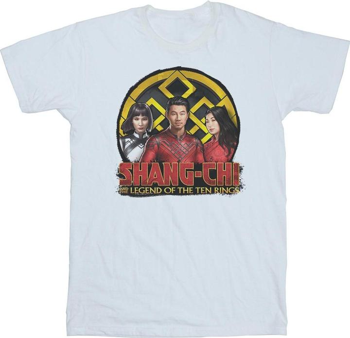 Image du produit - T-shirt SHANG-CHI AND THE LEGEND OF THE TEN RINGS GROUP LOGO EMBLEM - Homme (S)