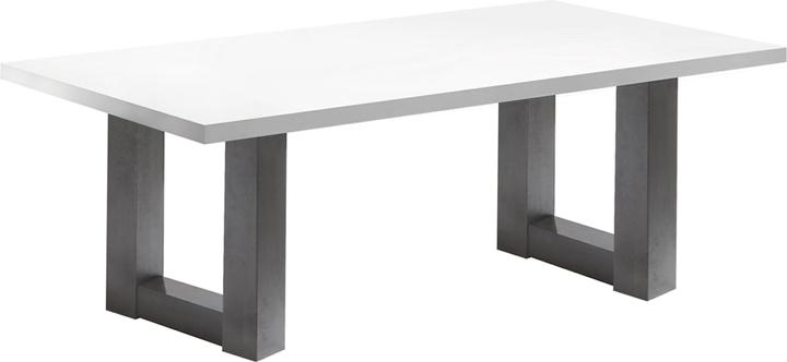 White matt lacquer, Graphite