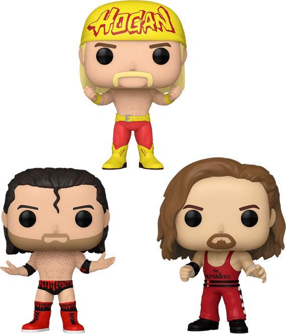Actual product image Funko Pop! 3-Pack: WWE - Hulk Hogan & The Outsiders
