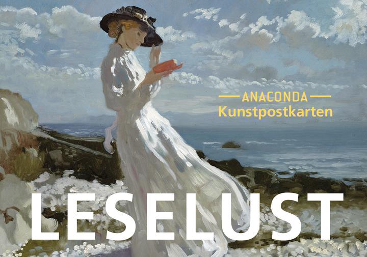 Actual product image Postkarten-Set Leselust (German, Anaconda publishing house, 2021)