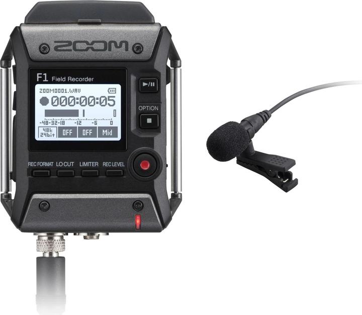 F1-Lp (DSLR audio recorder, Handheld, Video audio recorder)