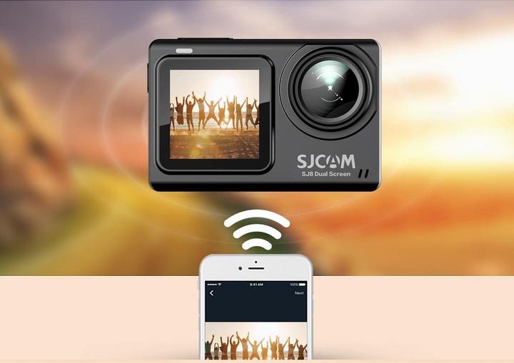 Image du produit Sjcam SJ8 double écran caméra noir (30p, Bluetooth, WiFi)