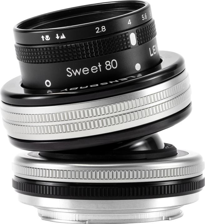 Actual product image Lensbaby Composer Pro II incl. Sweet 80 mm f/2.8-22 (Micro Four Thirds, full size)