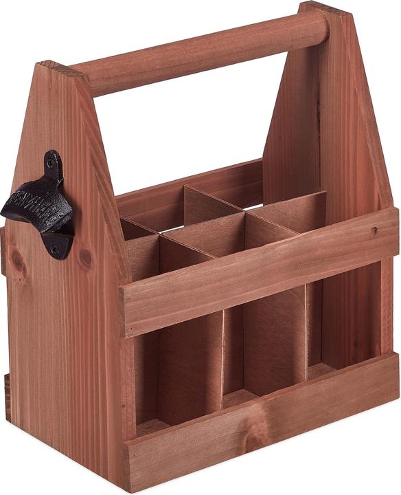Produktbild Relaxdays Bierträger (1 x, 27.5 x 15 x 28 cm)