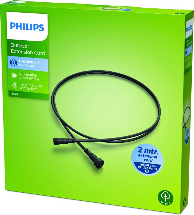 Produktbild Philips Outdoor Niedervolt Verlängerungskabel 2m