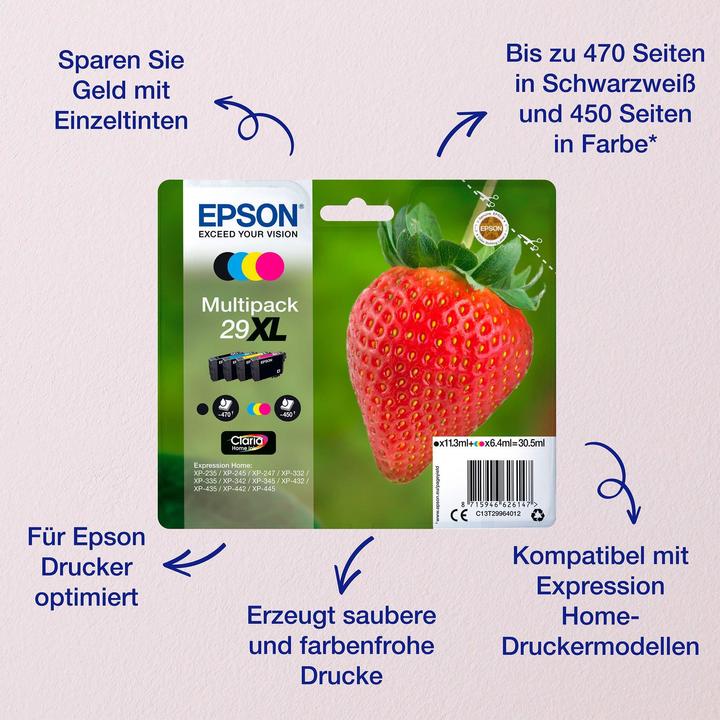 Actual product image Epson 29 Claria Home (FC)