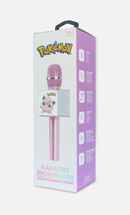 Produktbild OTL Mikrofon Pokémon Jigglypuff Karaoke Rosa