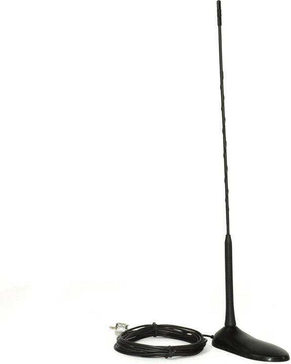 Produktbild PNI CB-Antenne Extra 45, mit mitgeliefertem Magnet, Länge 45 cm, SWR 1,0, 26-30 MHz, 150 W, Glasfase