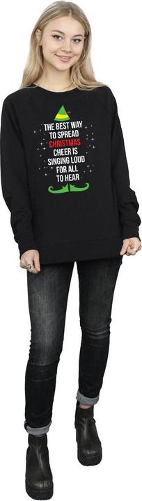 Image du produit Elf - Sweat CHRISTMAS CHEER TEXT - Femme (S)