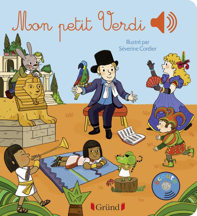 Immagine prodotto Gründ éditions Mon petit Verdi (Francese, Cordier Séverine, Collet Emilie, 2019)