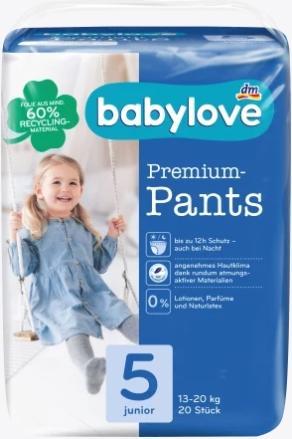 Image du produit dm babylove Pants Premium Junior (Taille 5, Pack, 20 pièce(s))