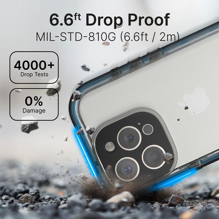 Immagine prodotto Catalyst Total Protection Case - Wasserdichtes (10m) und Schock (Apple iPhone 16 Pro Max)