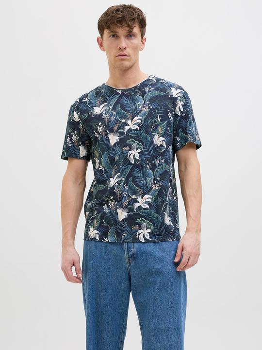 Actual product image Jack & Jones Jjebryan Aop Tee S/S O-Neck Sn (XS)