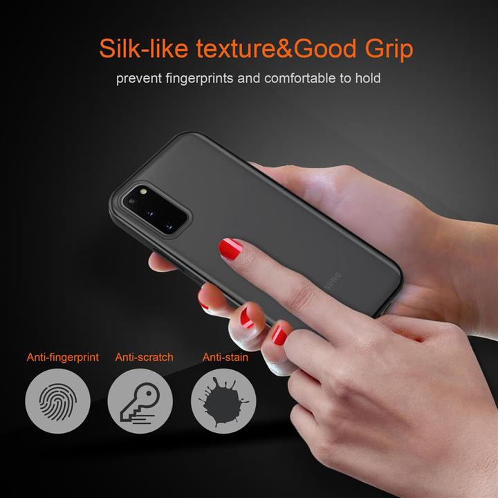 Actual product image Cadorabo Hybrid Matt Cover (Samsung Galaxy S20+)